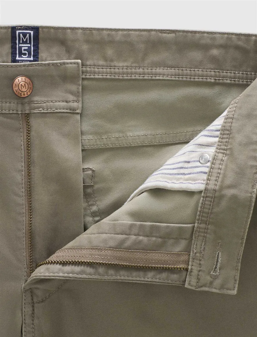 Meyer 5-pocket broek beige