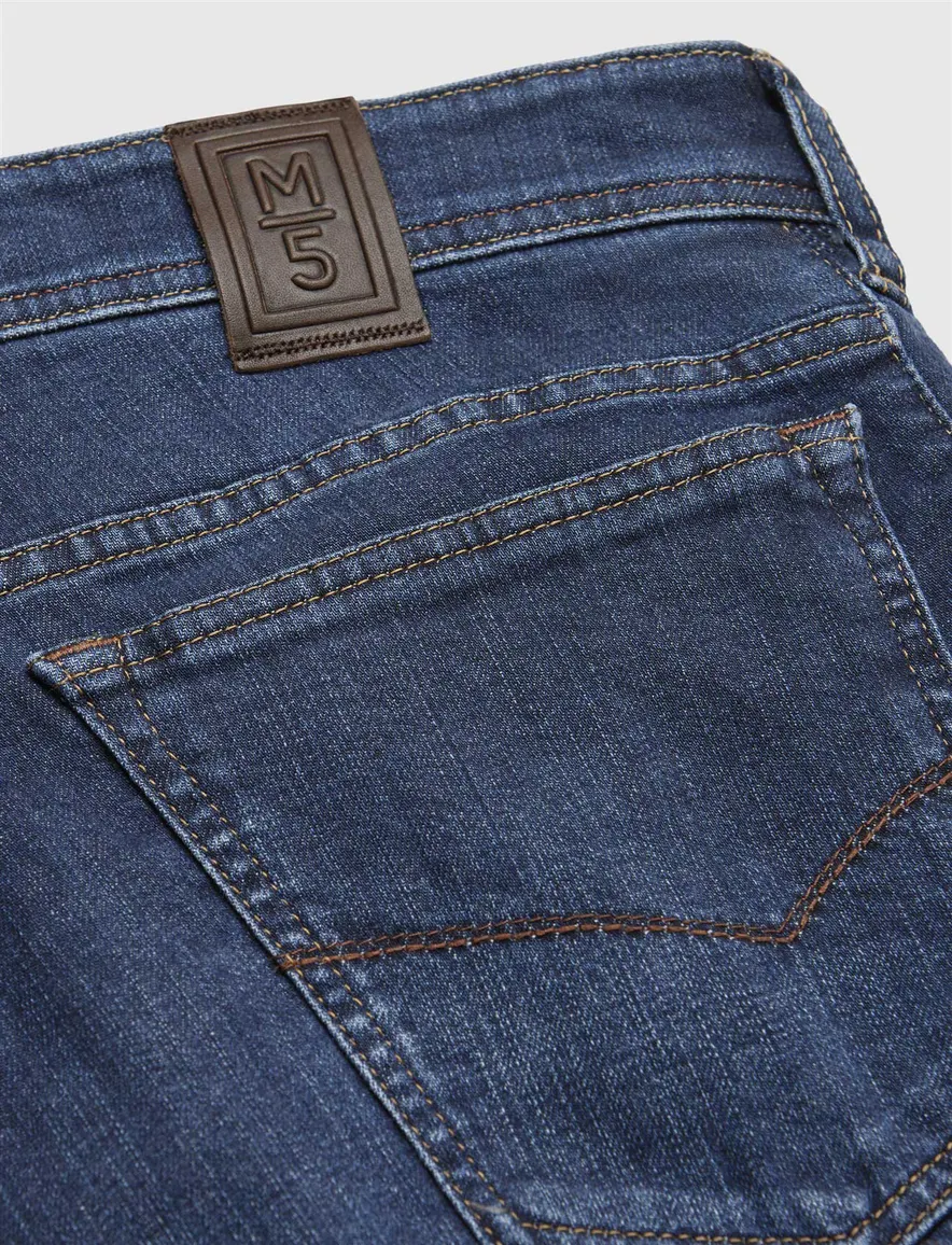 Broek Meyer blauw FIVE Art.9-6291-17
