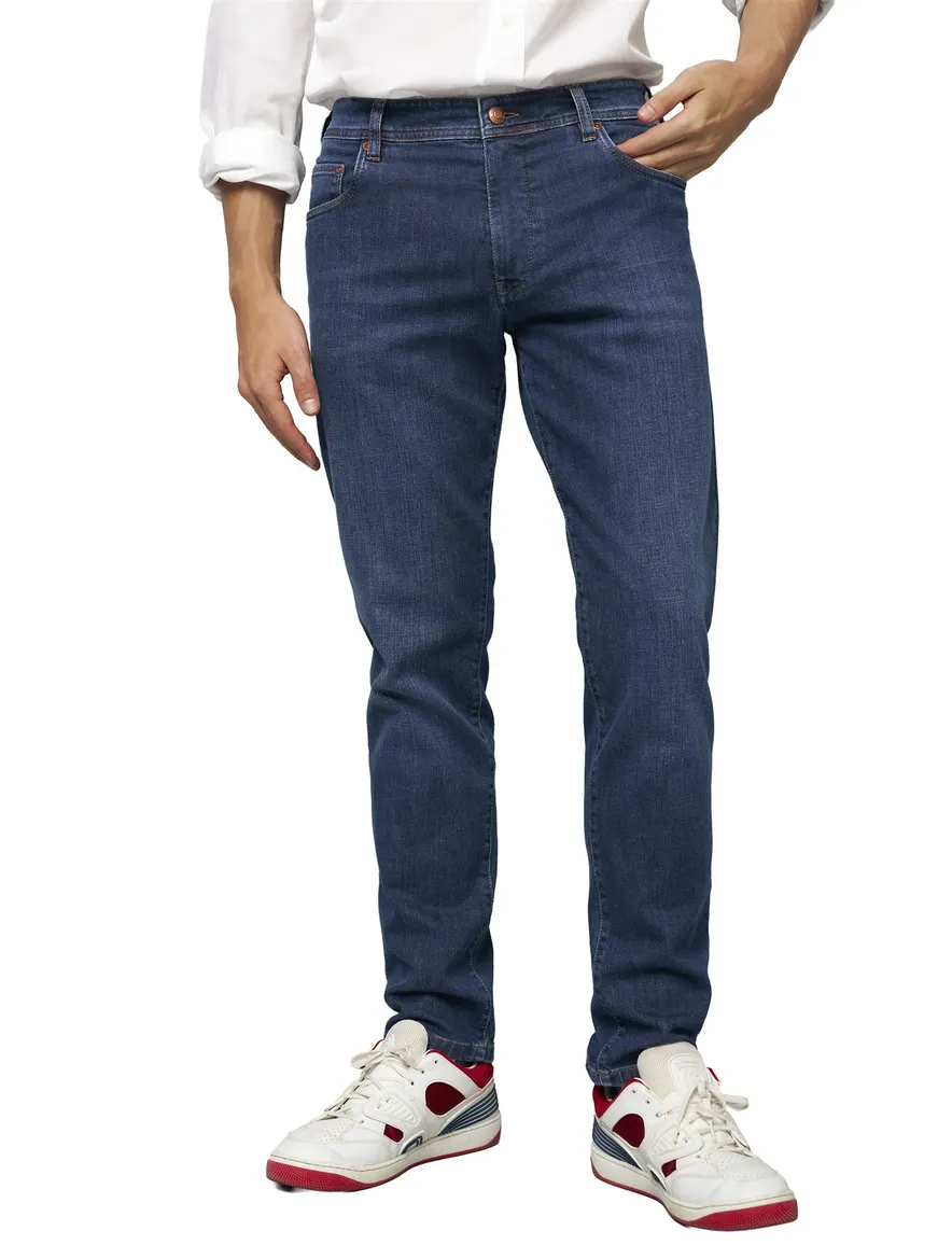 Broek Meyer blauw FIVE Art.9-6291-17