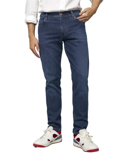 Meyer Meyer M5 5-pocket broek blauw