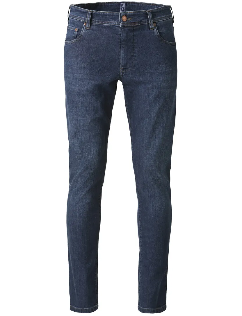 Broek Meyer donkerblauw Five normale fit