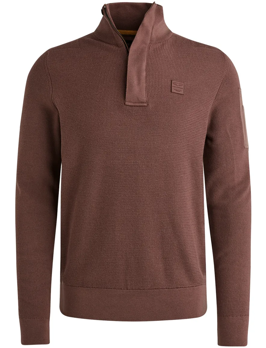 PME Legend half zip trui rood