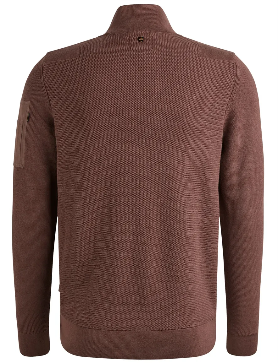 PME Legend half zip trui rood