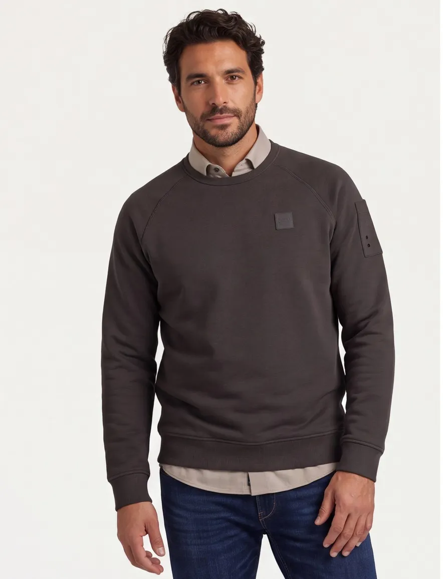 PME Legend sweater fleece groen