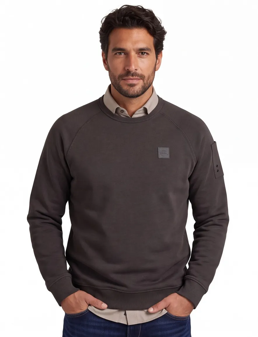 PME Legend sweater fleece groen