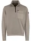 PME Legend half zip vest beige corduroy