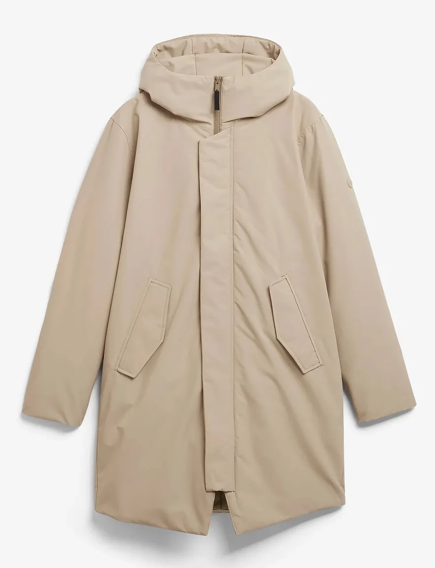 Elvine winterjas waterdicht beige