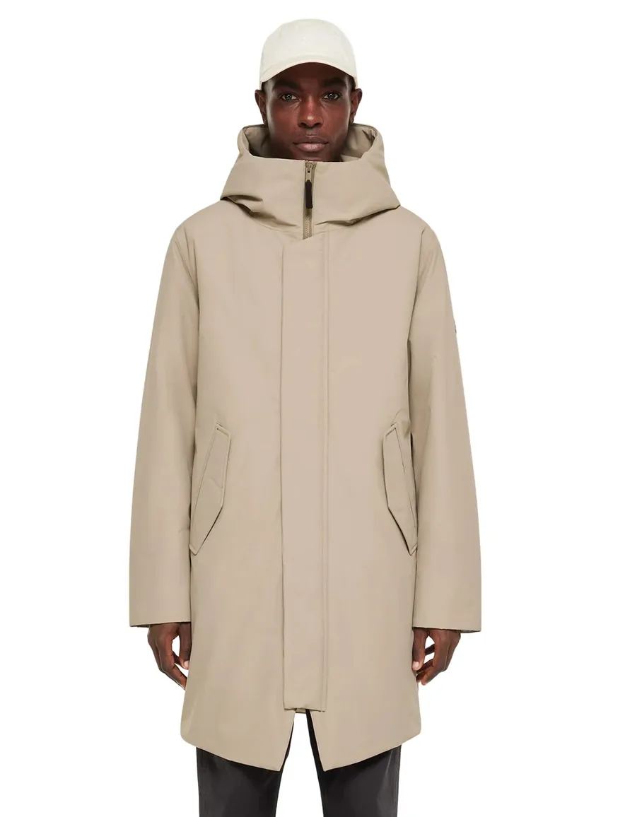 Elvine winterjas waterdicht beige