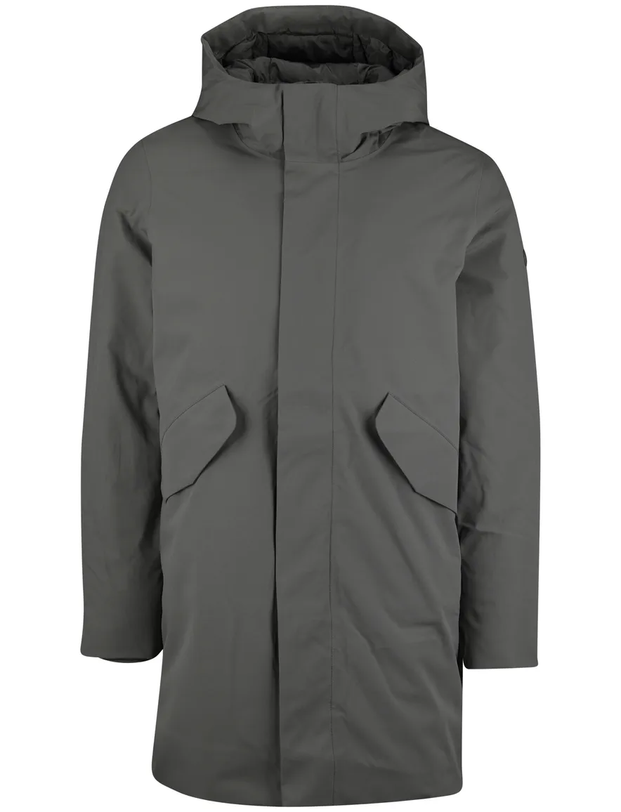 Elvine Winterjas groen half lang parka