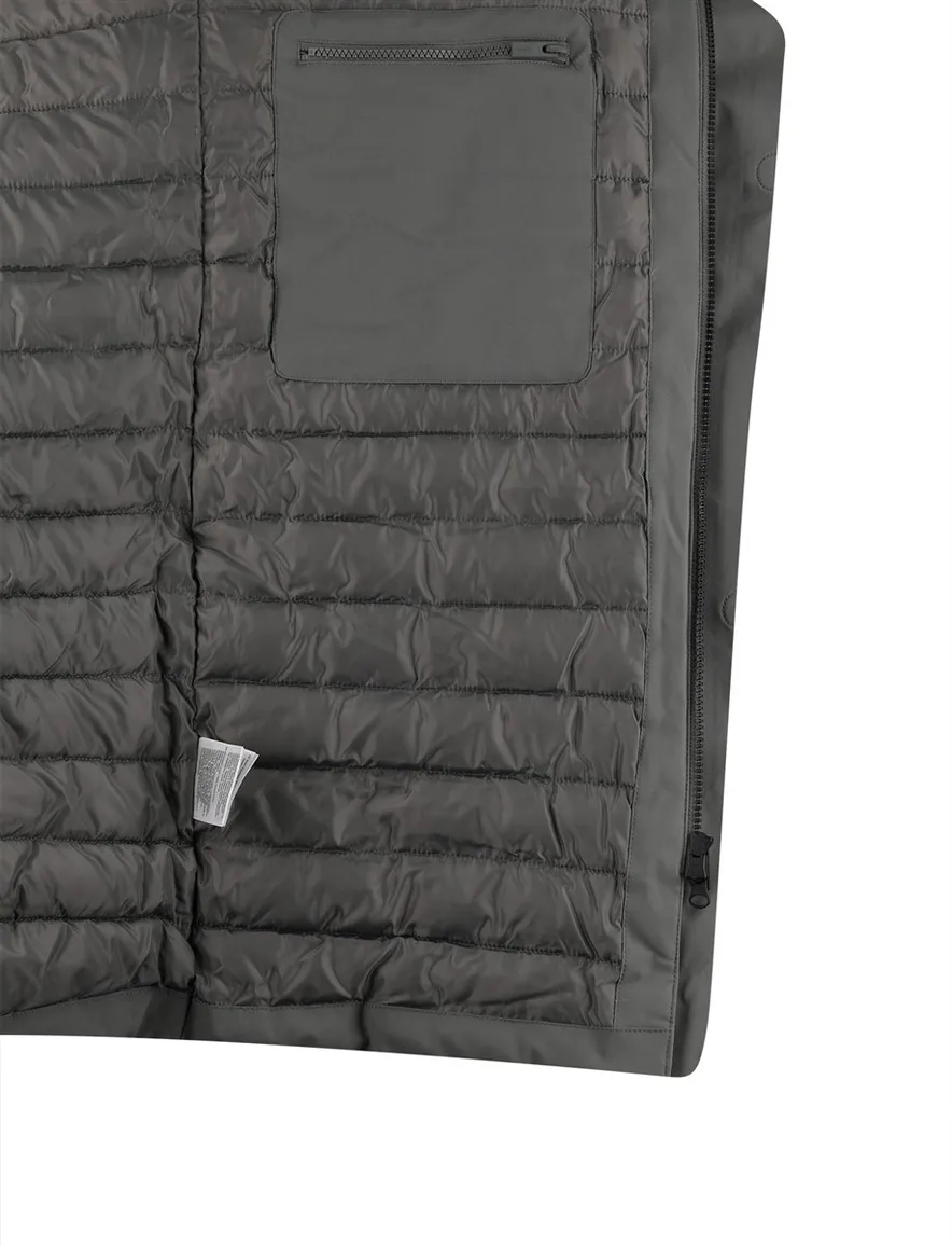 Elvine Winterjas groen half lang parka