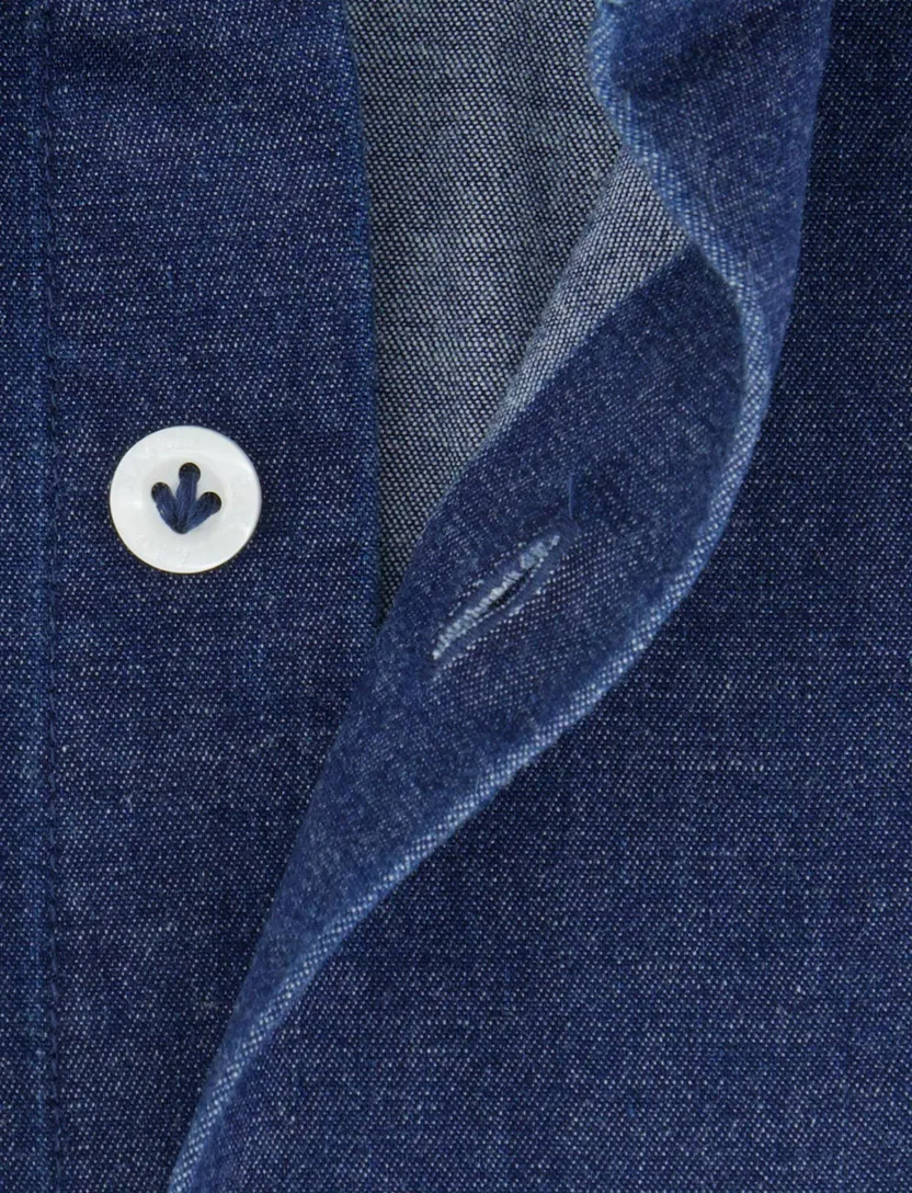 Overhemd Cavallaro Denimo blauw