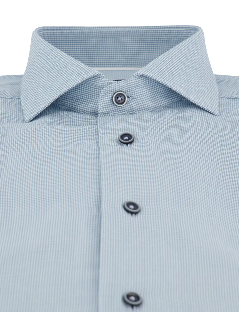 Cavallaro Vernio overhemd blauw mouwlengte 7