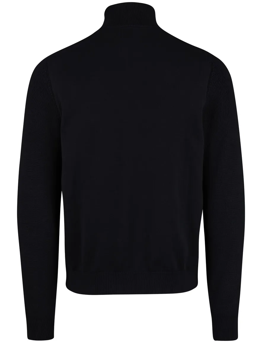 Vest Cavallaro donkerblauw katoen