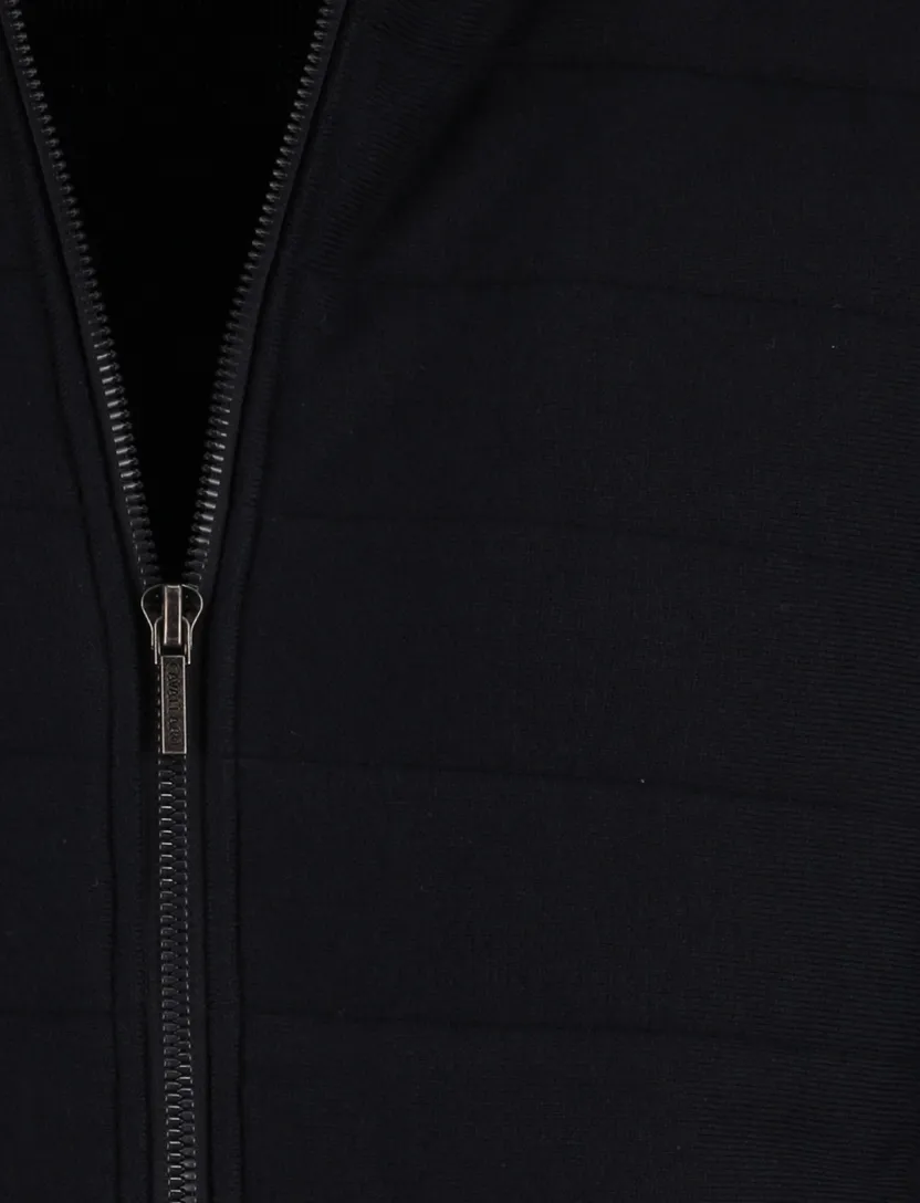 Donkerblauw gevoerd Cavallaro vest