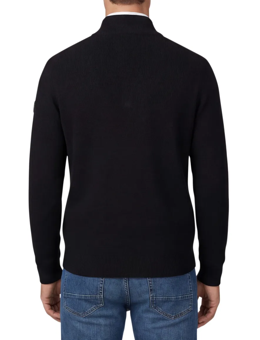 Vest Cavallaro donkerblauw katoen