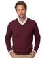 Casa Moda Pima cotton pullover bordeaux effen