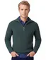Paul & Shark Trui Zeegroen Half Zip wol