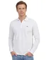 Paul & Shark witte lange mouw polo katoen