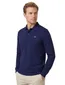 Blauwe lange mouw polo Paul & Shark katoen