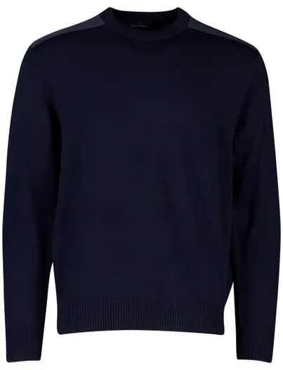 Paul & Shark Paul & Shark trui ronde hals donkerblauw