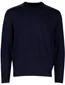 Paul & Shark trui ronde hals donkerblauw