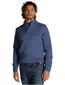 NZA trui Adan half zip knopen normale fit blauw