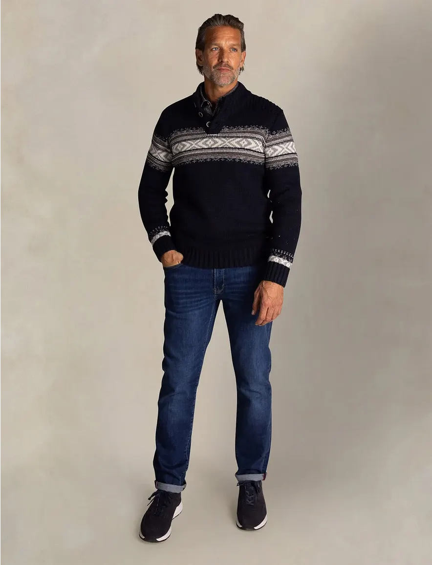 NZA trui Francis donkerblauw