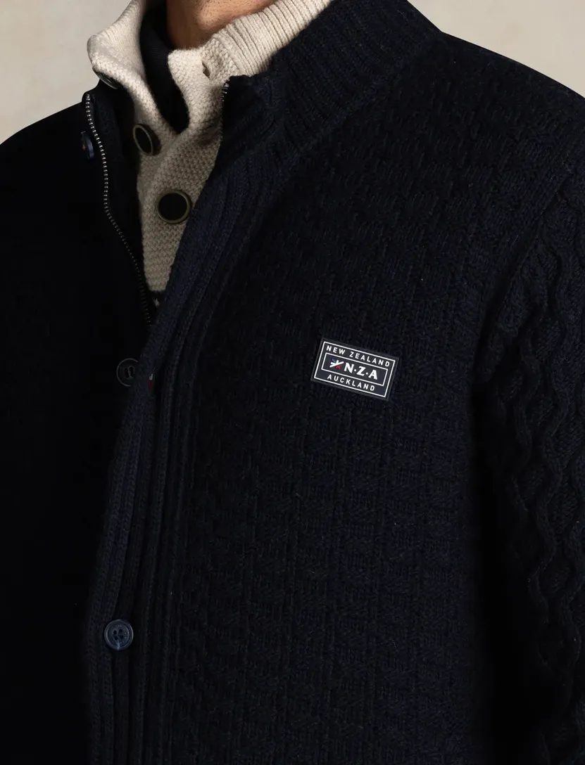 New Zealand vest navy outdoor normale fit wol