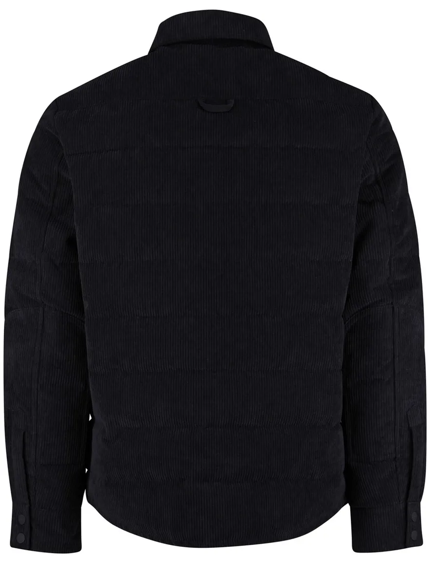 NZA Winterjas donkerblauw corduroy vier zakken