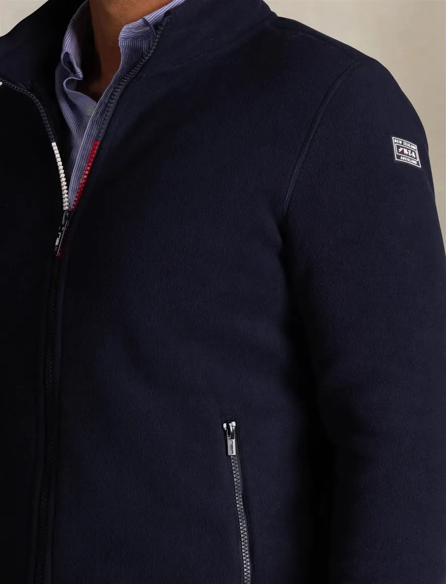 NZA Jonas vest donkerblauw normale fit