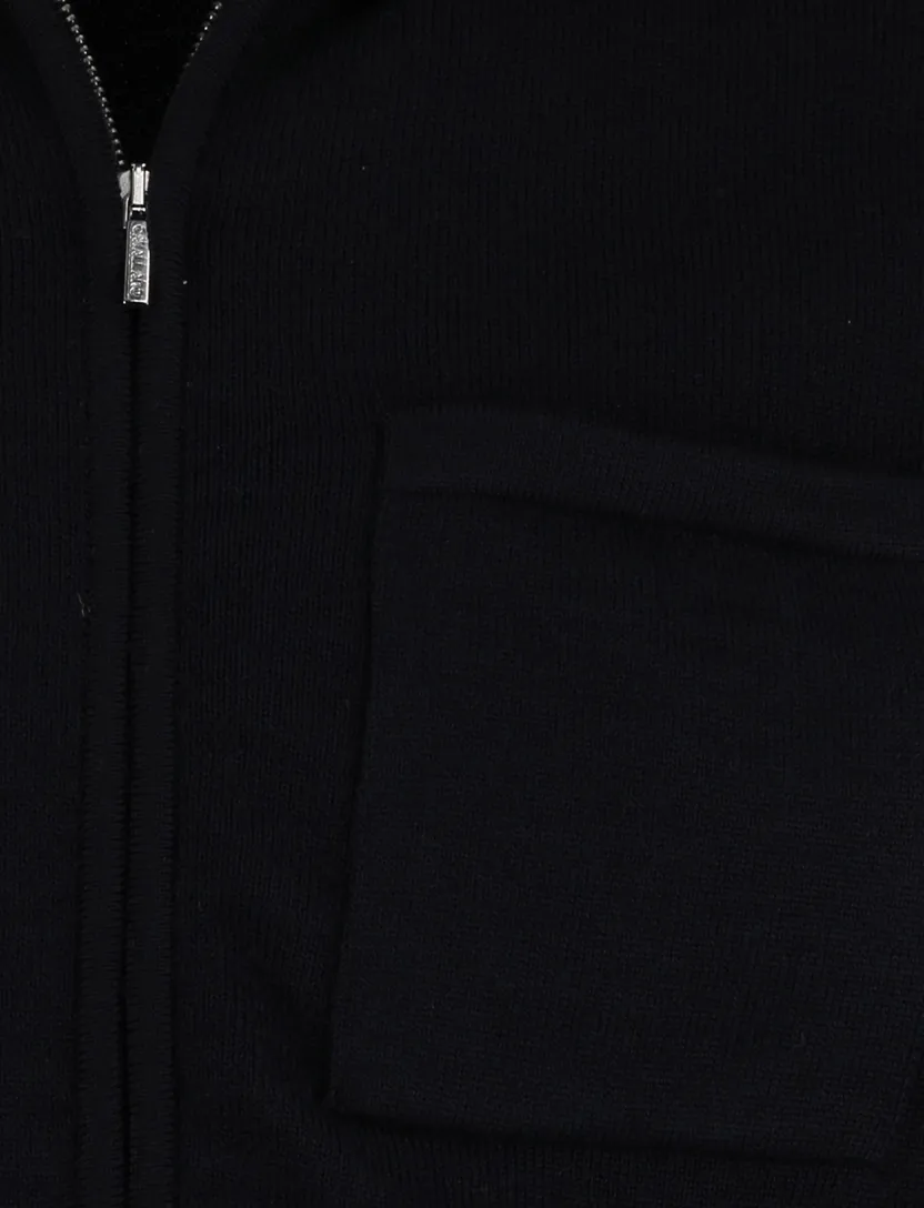 Cavallaro vest navy slim fit wol effen
