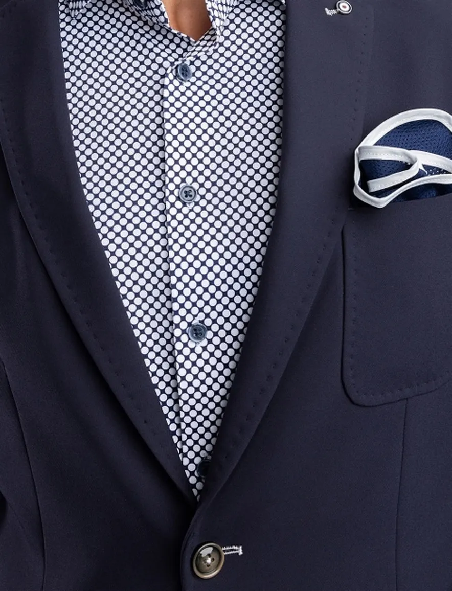 Blue industry colbert navy