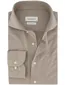 Profuomo Japanese Knitted overhemd beige slim