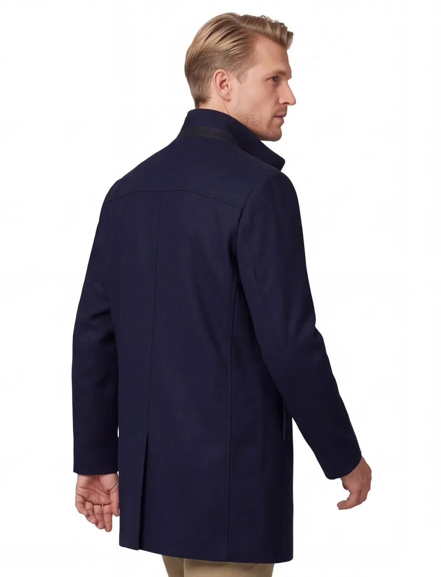 winterjas donkerblauw Scotland Blue