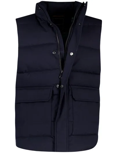 Born With Appetite Scotland Blue bodywarmer donkerblauw