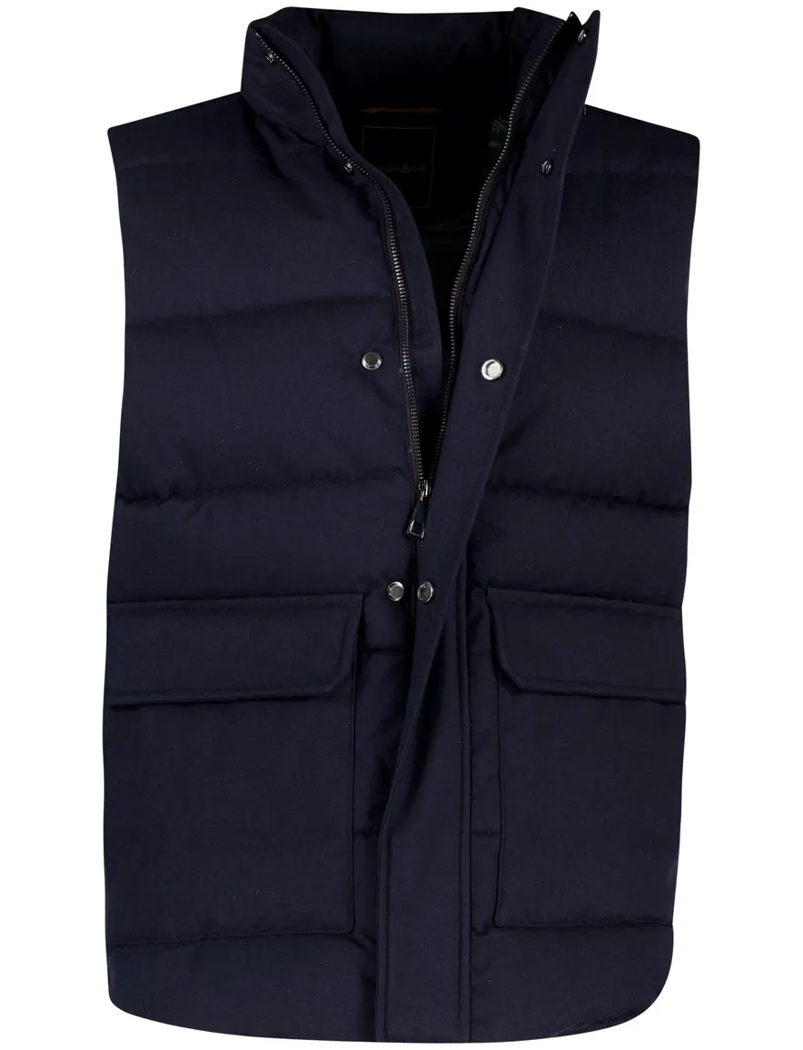 winterjas donkerblauw Scotland Blue