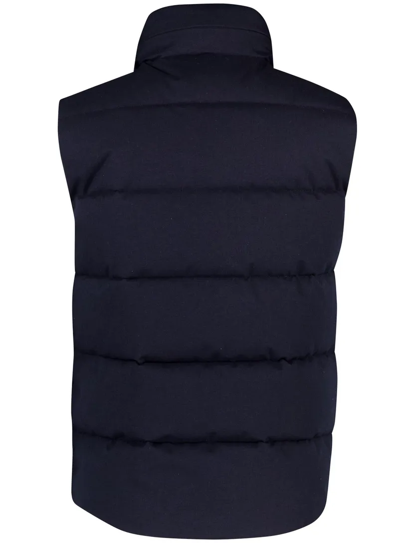 Scotland Blue bodywarmer donkerblauw