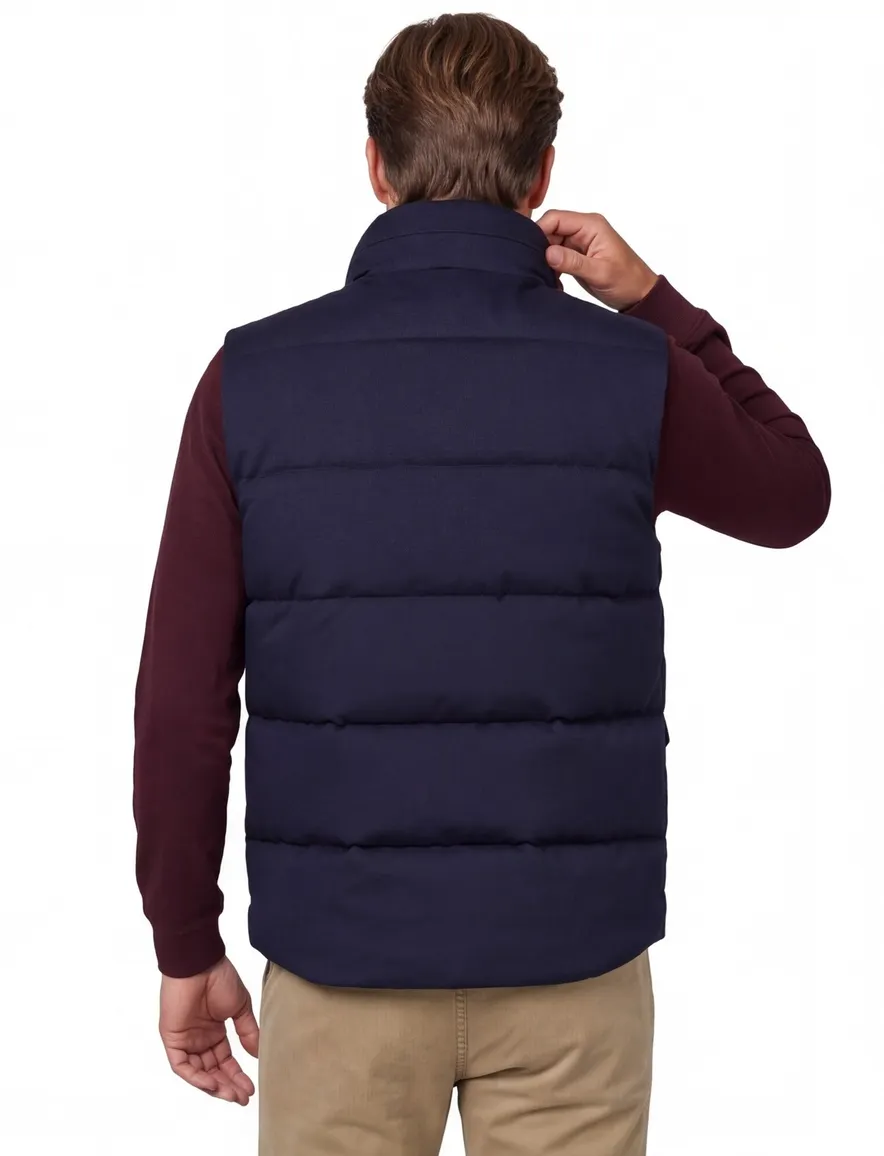 winterjas donkerblauw Scotland Blue