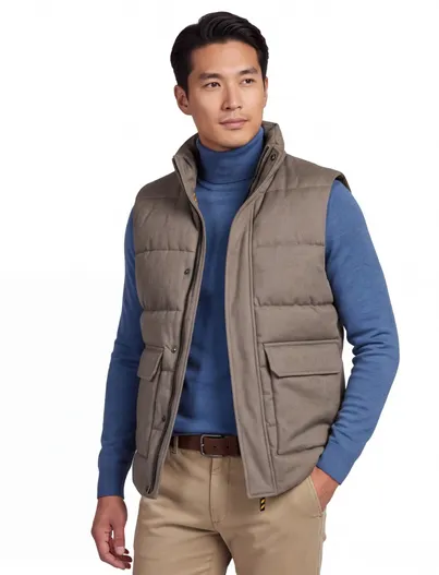 Scotland Blue Scotland Blue bodywarmer khaki