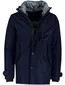Scotland Blue winterjas gevoerd donkerblauw