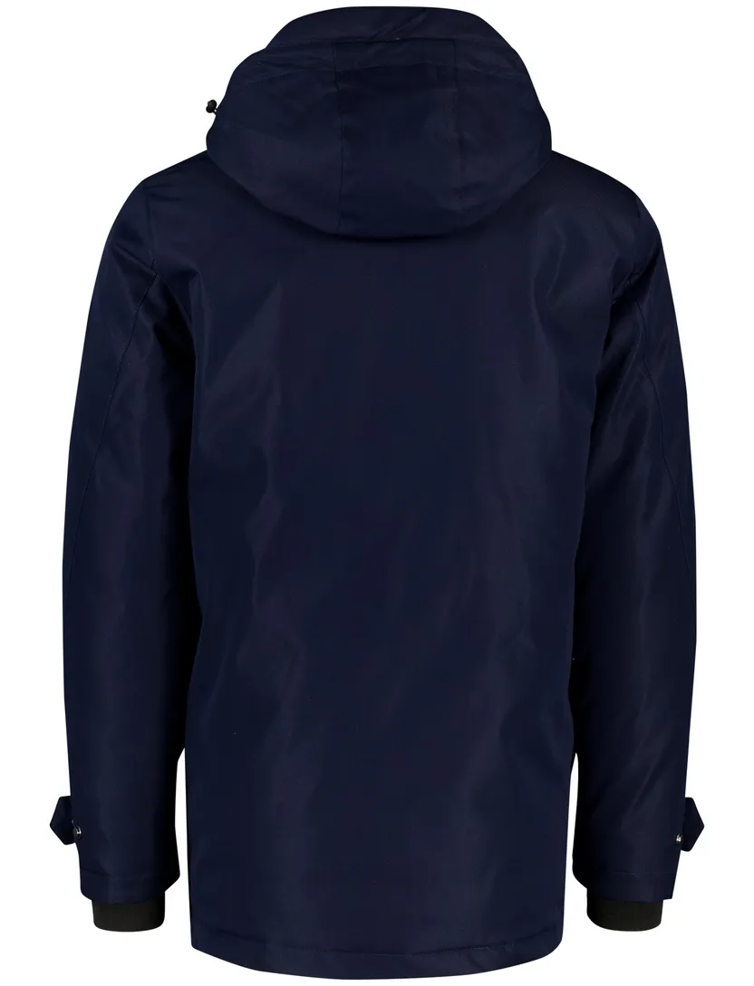 Scotland Blue winterjas gevoerd donkerblauw
