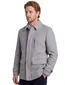Scotland Blue Jas grijs parka borstzak