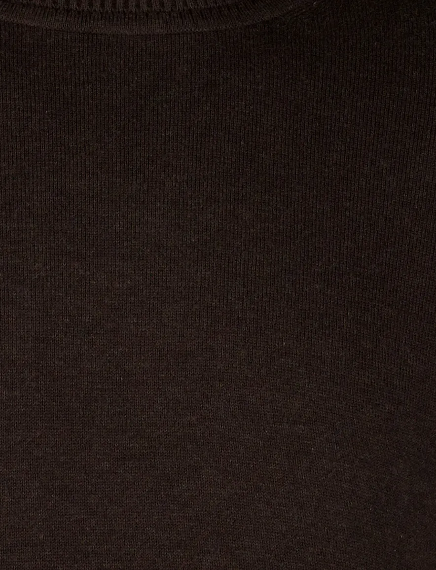 Scotland Blue coltrui bruin effen