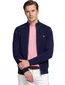 Scotland Blue Vest donkerblauw katoen