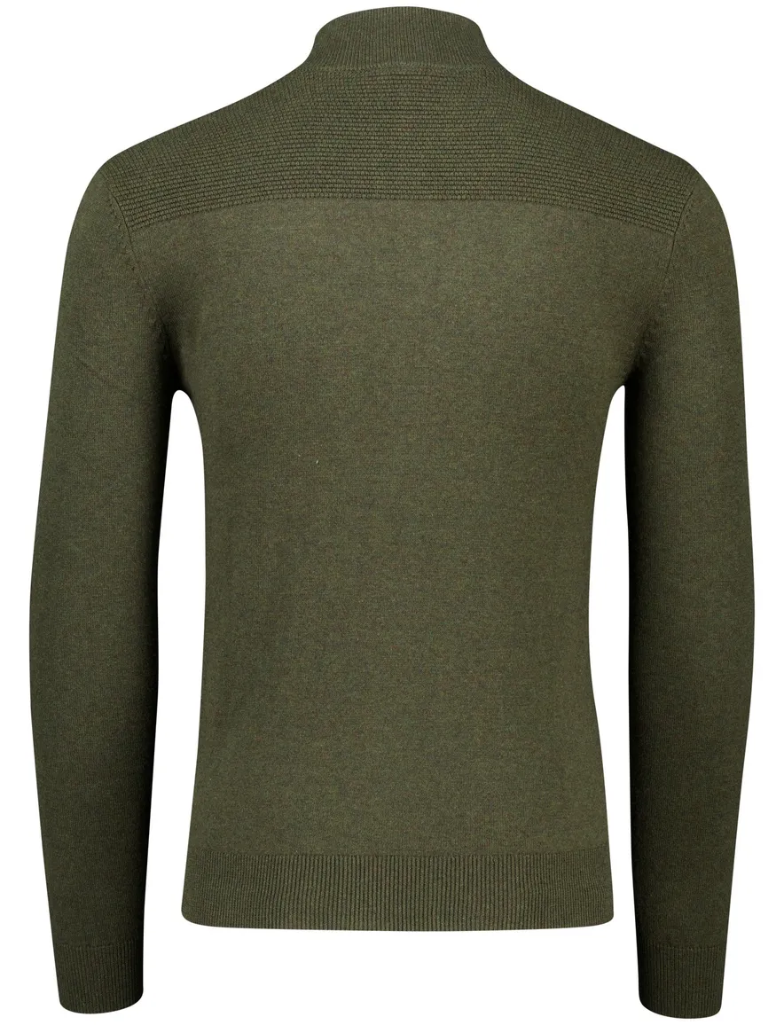 Scotland Blue harvey half zip trui