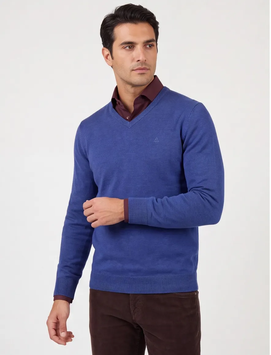 trui blauw Scotland Blue