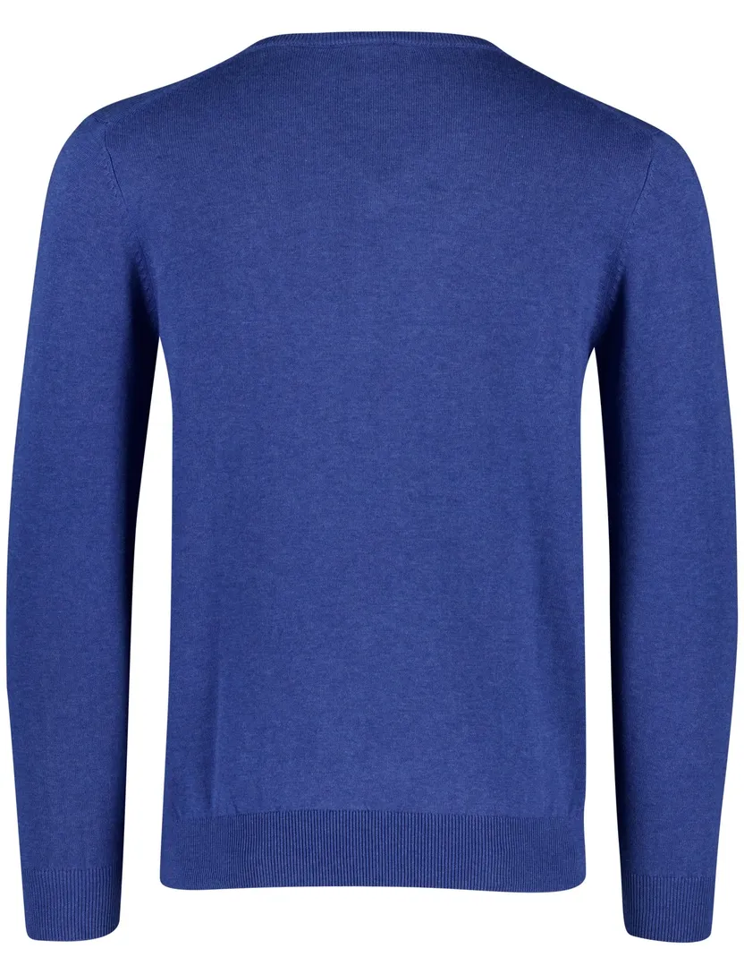 trui Scotland Blue blauw katoen