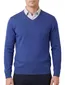 trui Scotland Blue blauw katoen