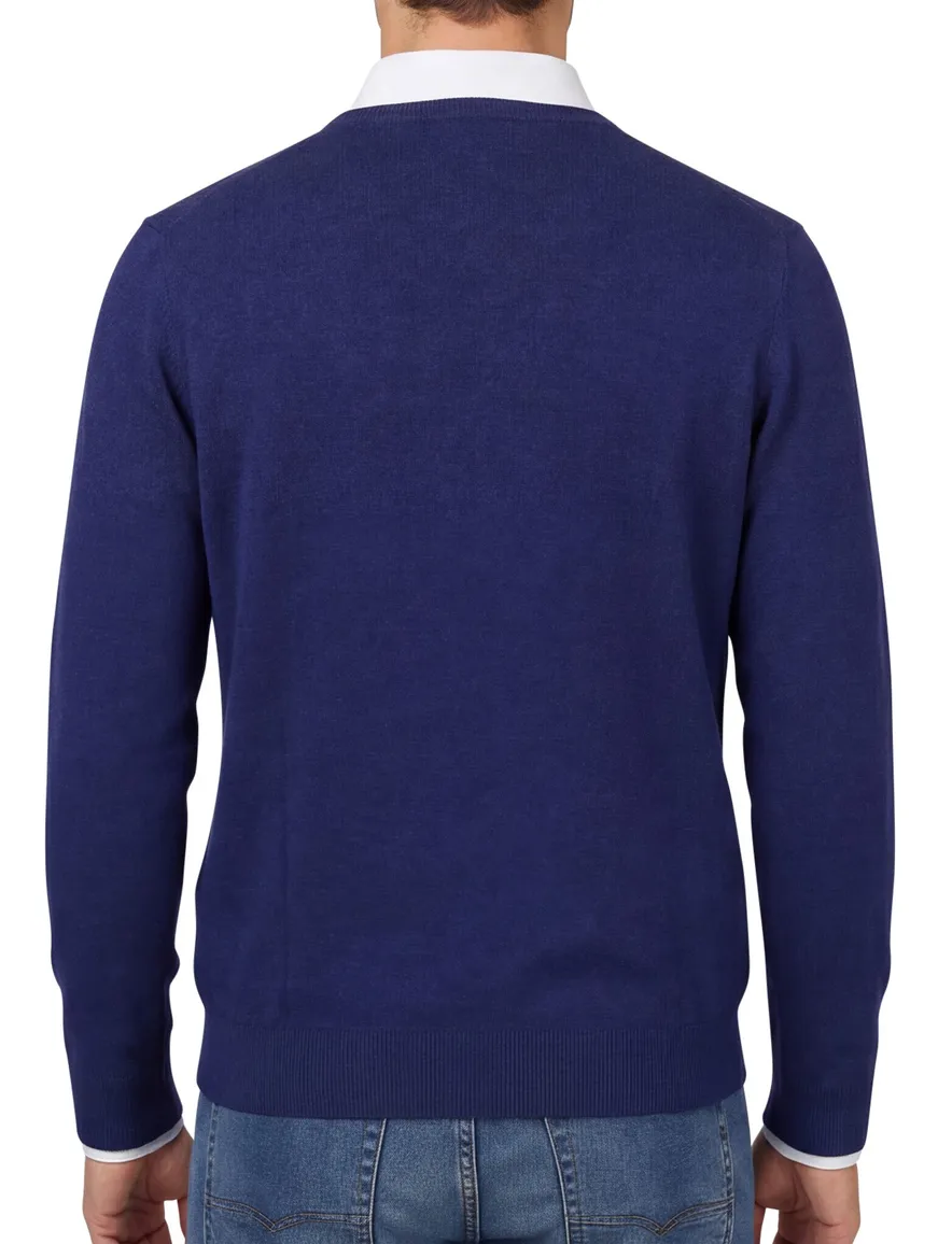 trui donkerblauw Scotland Blue