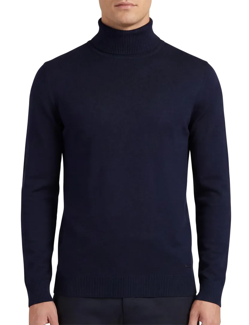 Born with appetite coltrui donkerblauw merinowol